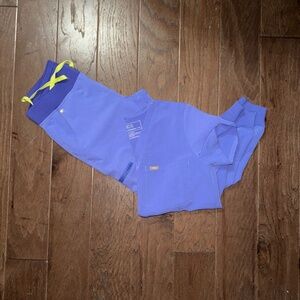 Figs blueberry Catarina xsmall top and zamora xsmall/petite bottoms